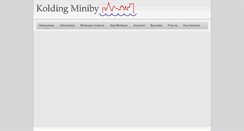 Desktop Screenshot of koldingminiby.dk